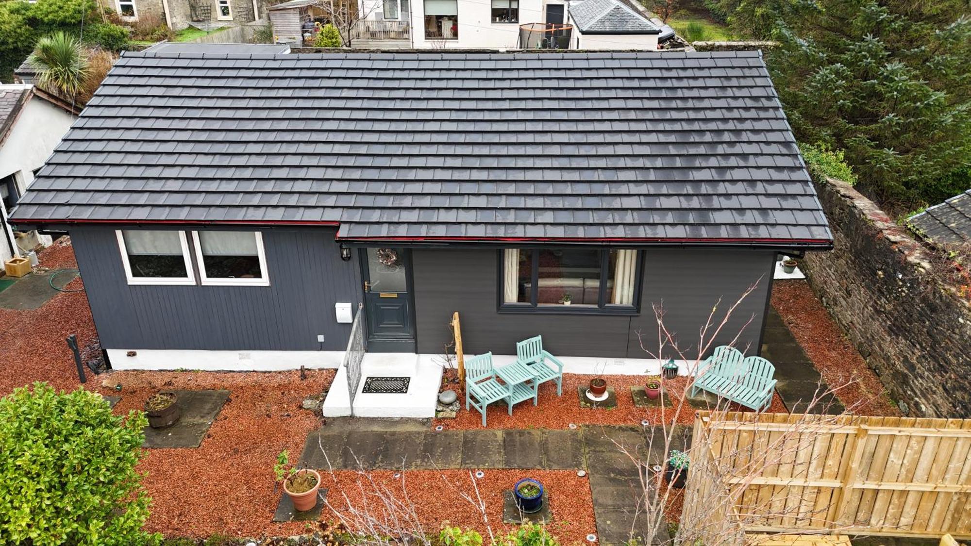 175 On Clyde - Spacious & Cosy Cedar Wood Bungalow Helensburgh Exterior foto